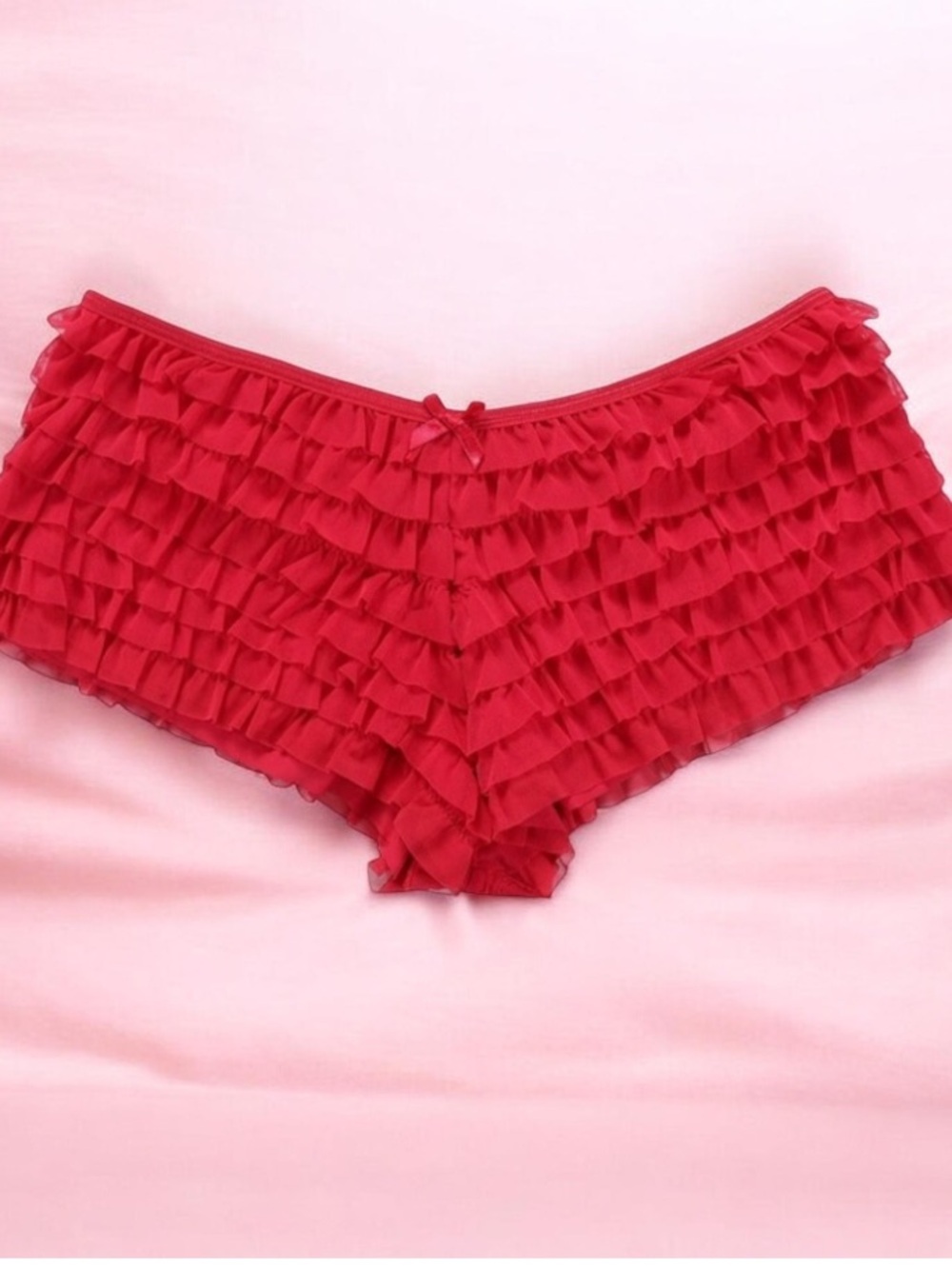 Ruffle My Feathers Tiered -Frills/Mesh /Lace Bloomers-Booty Shorts